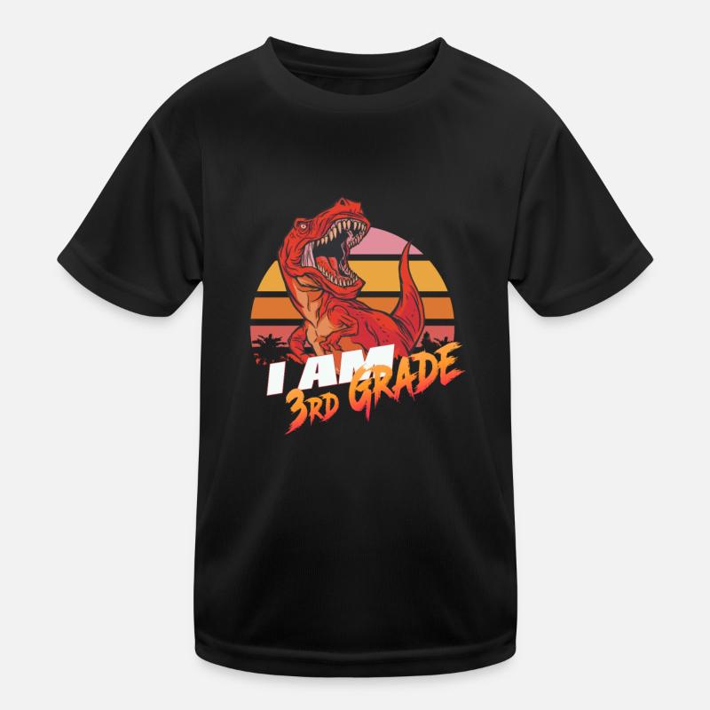 Ich bin 3. Klasse, Zweitklässler - T-REX Kinder Funktions-T-Shirt