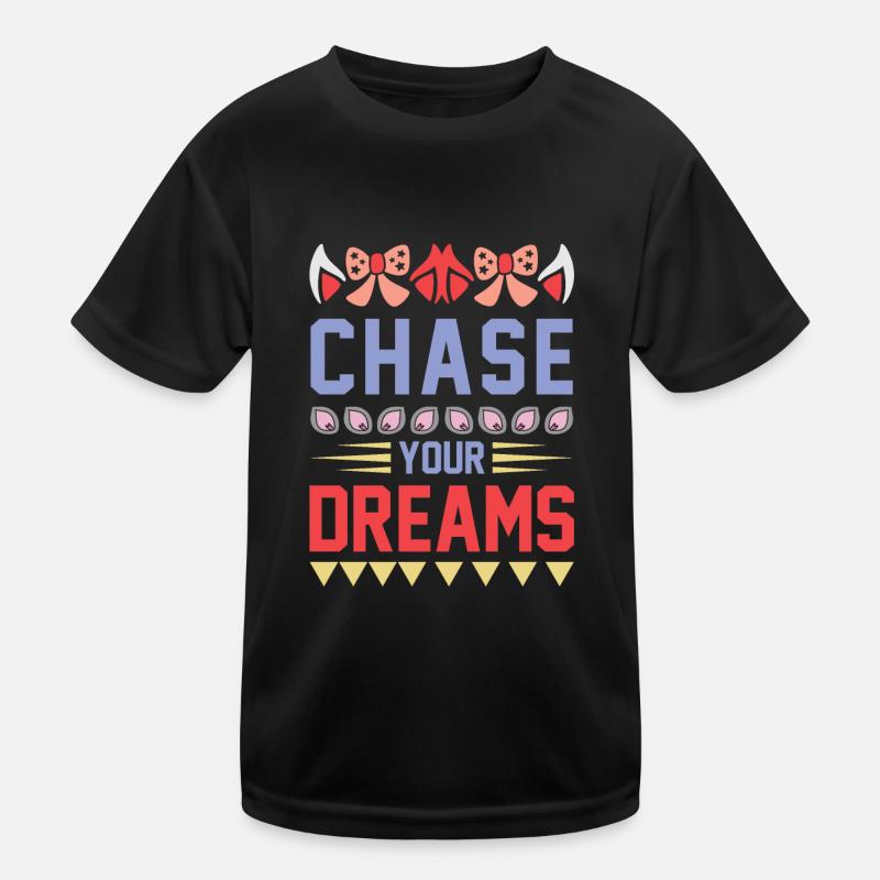 Lebe deine Träume Unicorn Kinder Funktions-T-Shirt