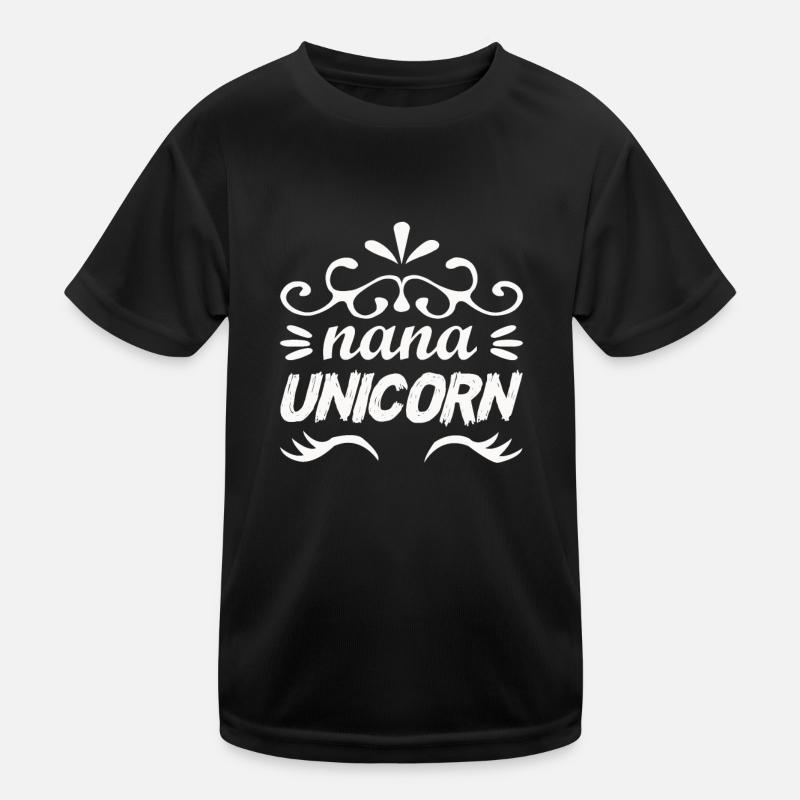 Nana Einhorn Unicorn Kids Functional T-Shirt