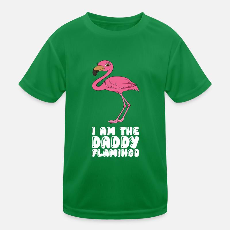 Funny flamingo graphics Kids Functional T-Shirt