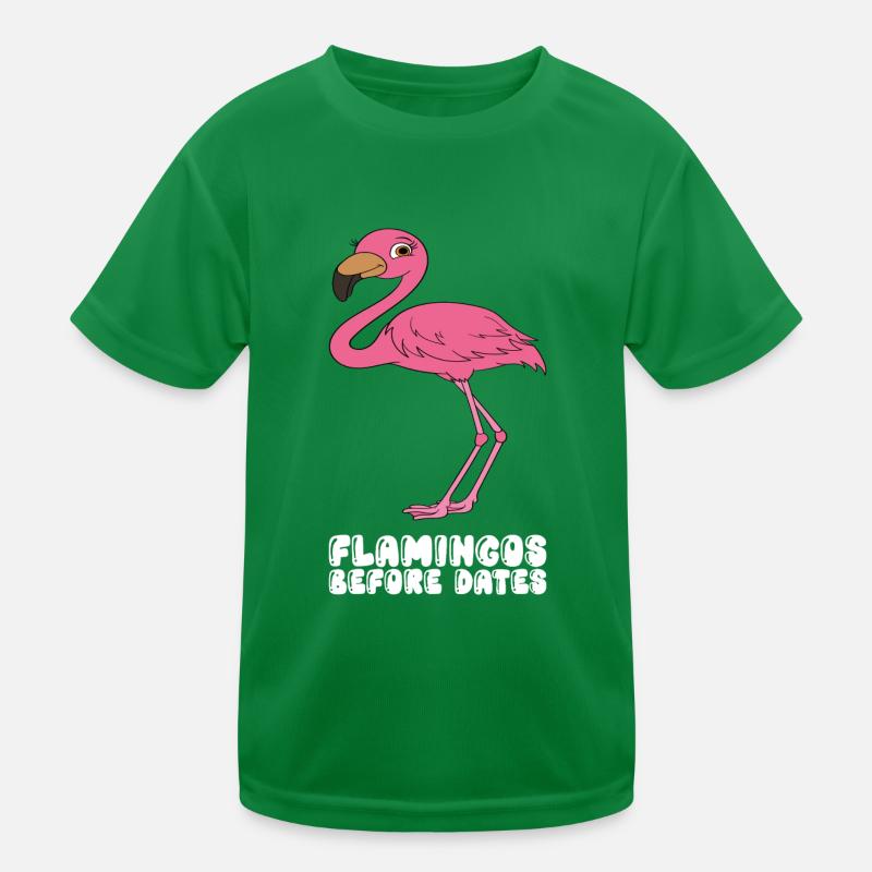 Funny flamingo graphics Kids Functional T-Shirt