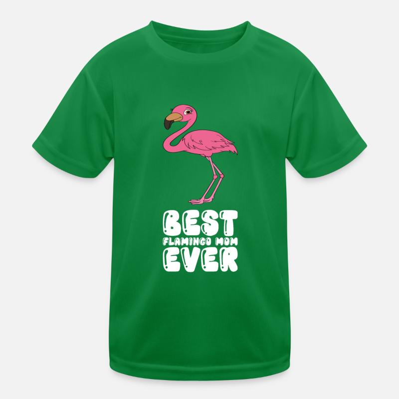 Funny flamingo graphics Kids Functional T-Shirt