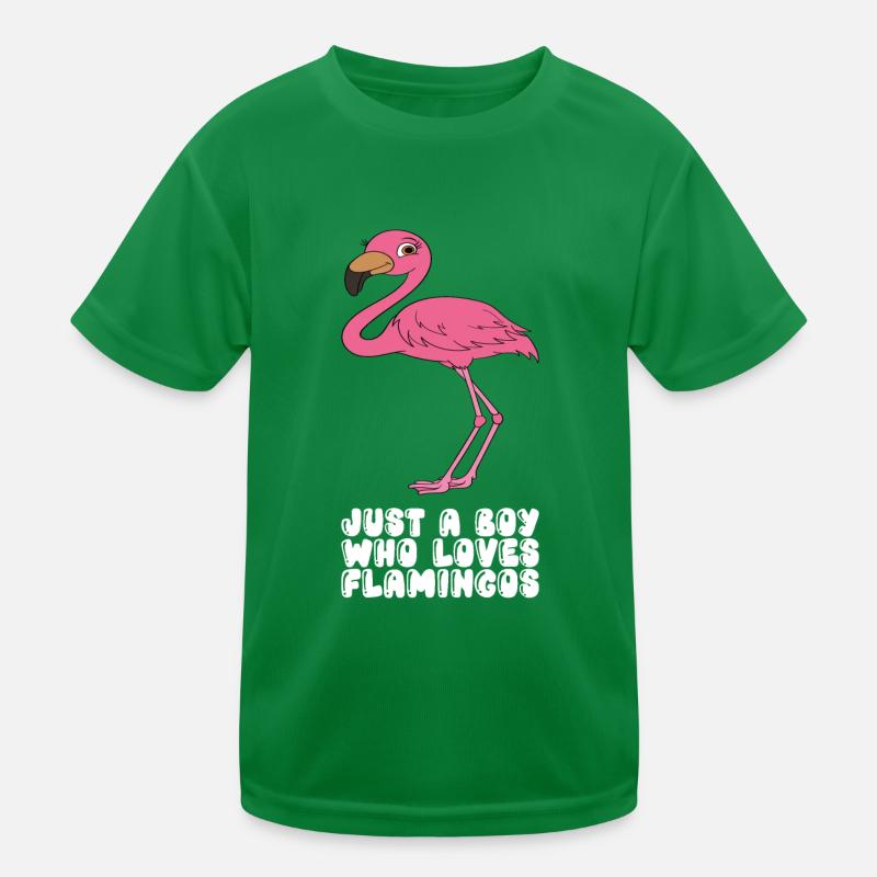 Funny flamingo graphics Kids Functional T-Shirt