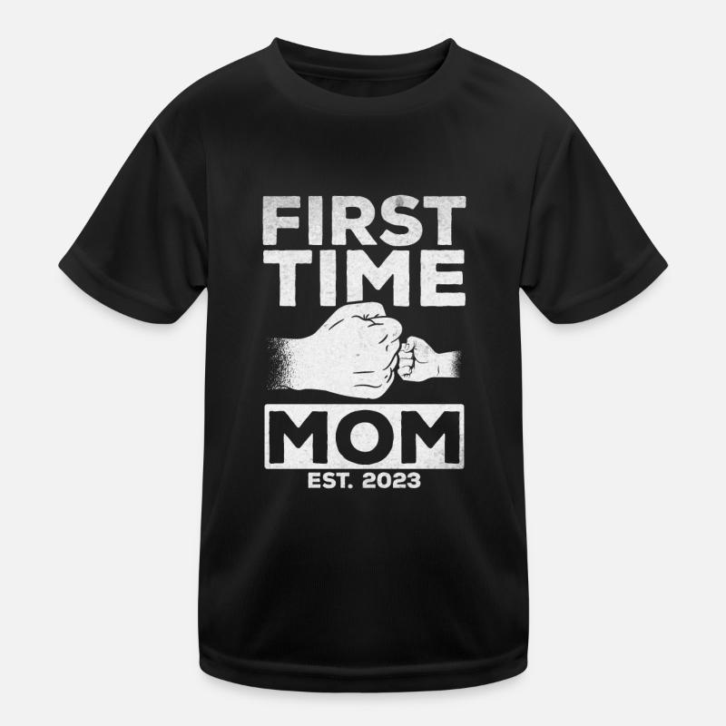 Annonce de grossesse Pour la première fois T-shirt sport Enfant