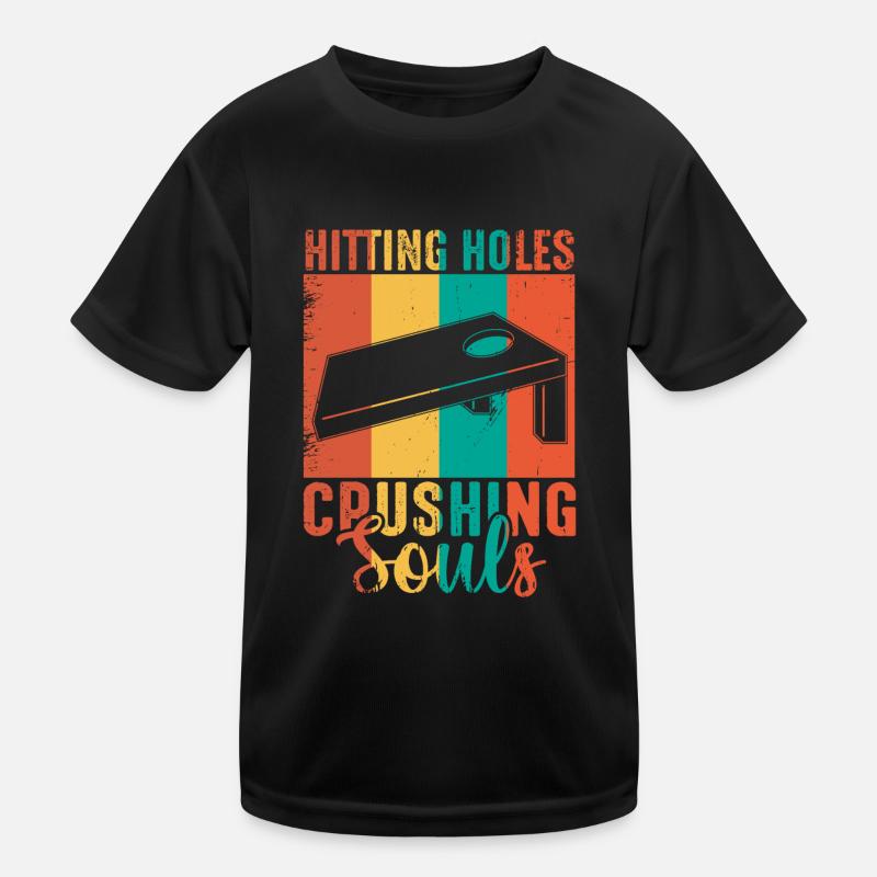 Cornhole, pouf, lancer de pouf T-shirt sport Enfant