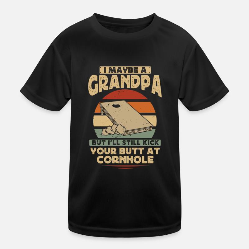 Cornhole, beanbag, beanbag throwing Kids Functional T-Shirt