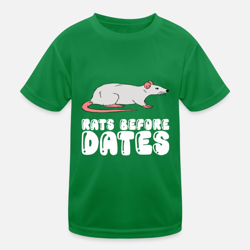 Rats before dates Kids Functional T-Shirt