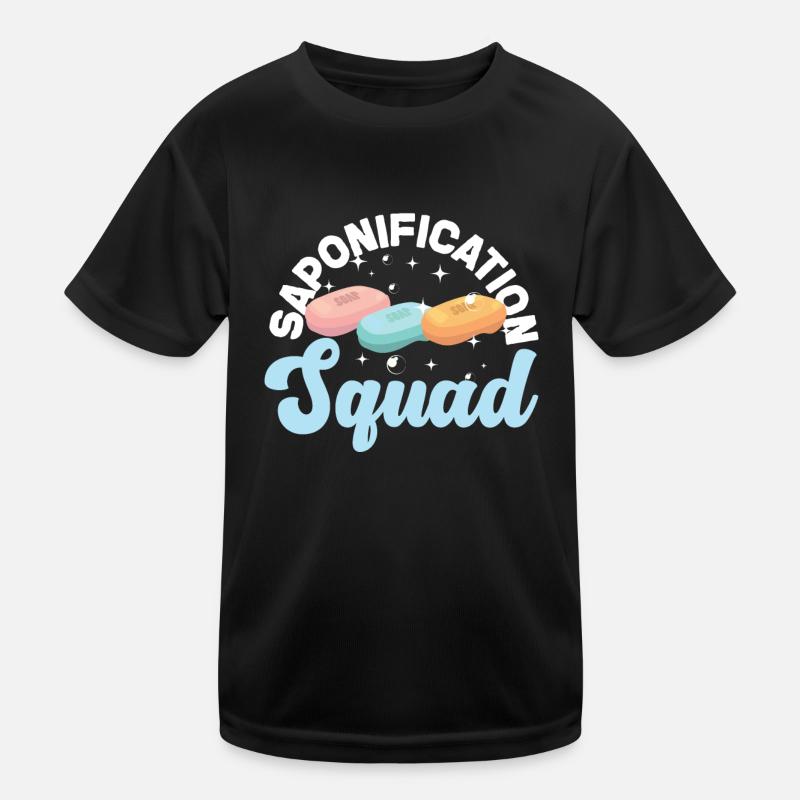Fabrication de savon T-shirt sport Enfant