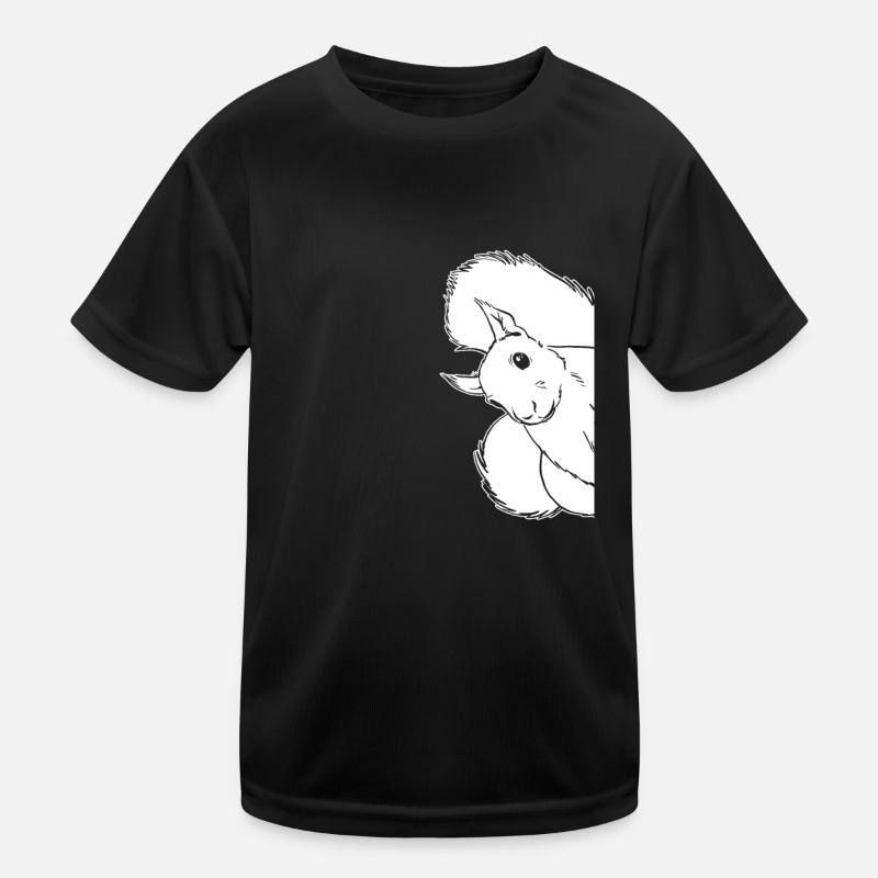 Drôle d’écureuil, drôle d’écureuil, T-shirt sport Enfant