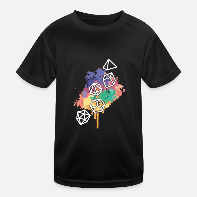 Different Shapes Kinder Funktions-T-Shirt