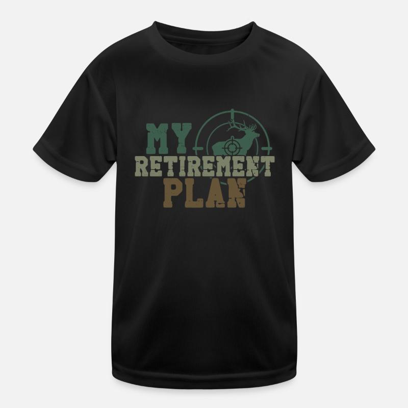 Chasseur de cerfs à la retraite T-shirt sport Enfant