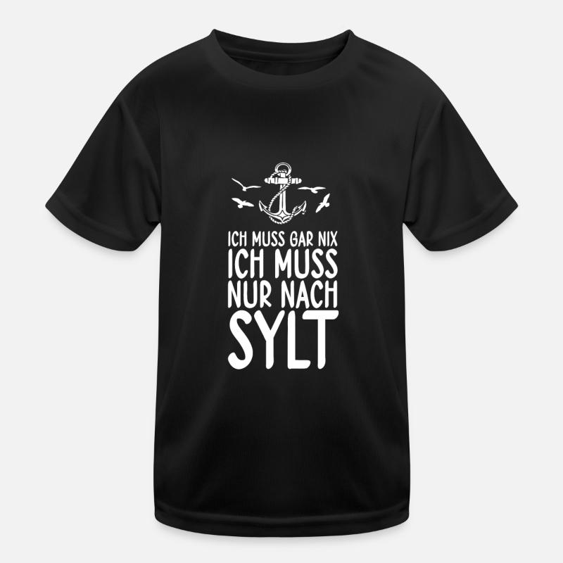 Sylt Kinder Funktions-T-Shirt