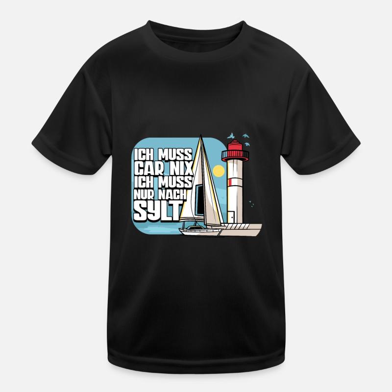 Sylt Kinder Funktions-T-Shirt