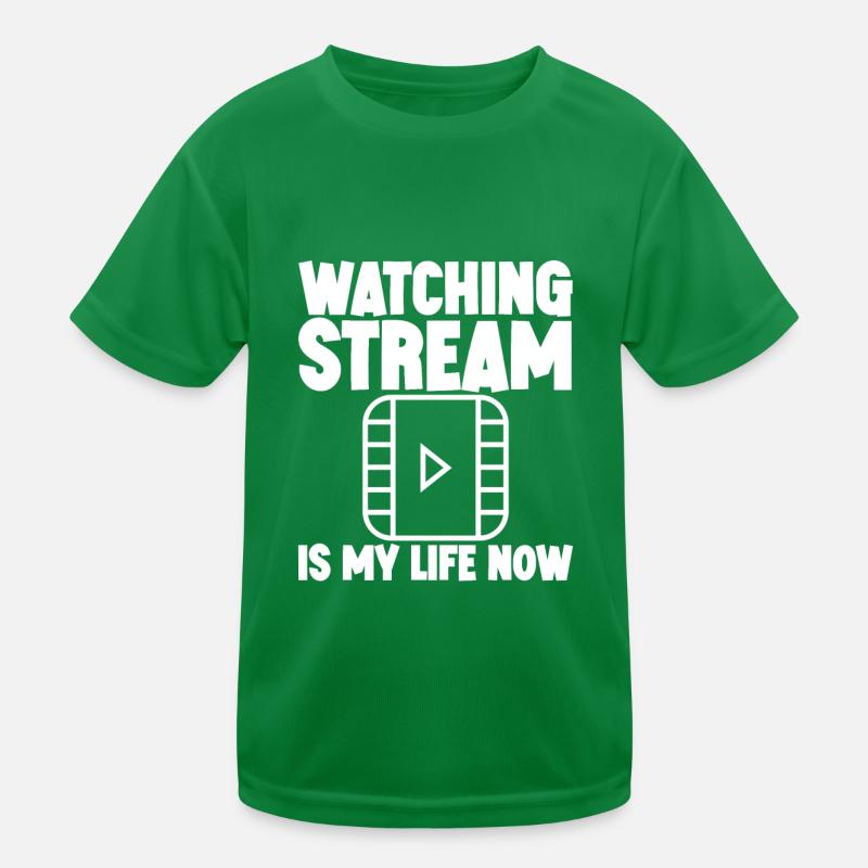 Regarder Stream est ma vie maintenant 3 T-shirt sport Enfant