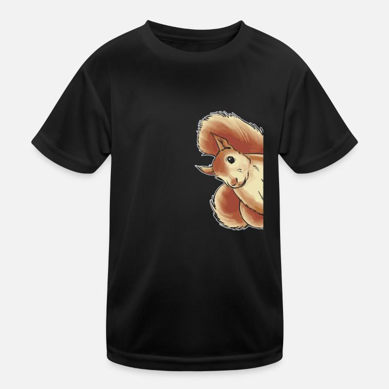 Drôle d’écureuil, écureuil, écureuil T-shirt sport Enfant