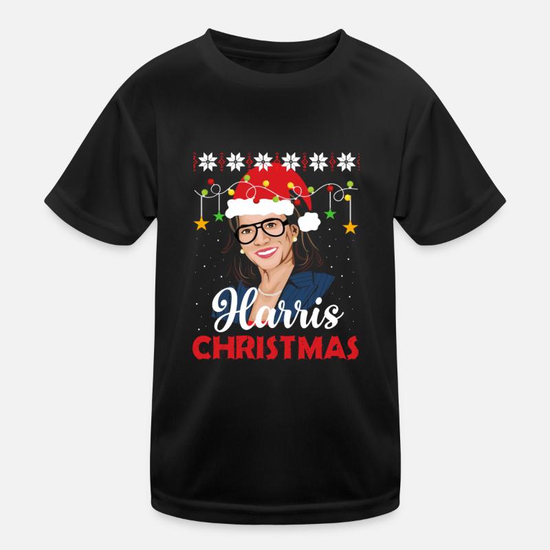 Christmas Harris Kids Functional T-Shirt