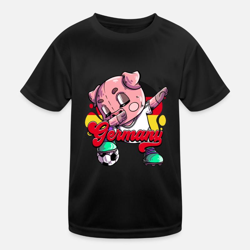 Deutschland Fußball Kinder Funktions-T-Shirt