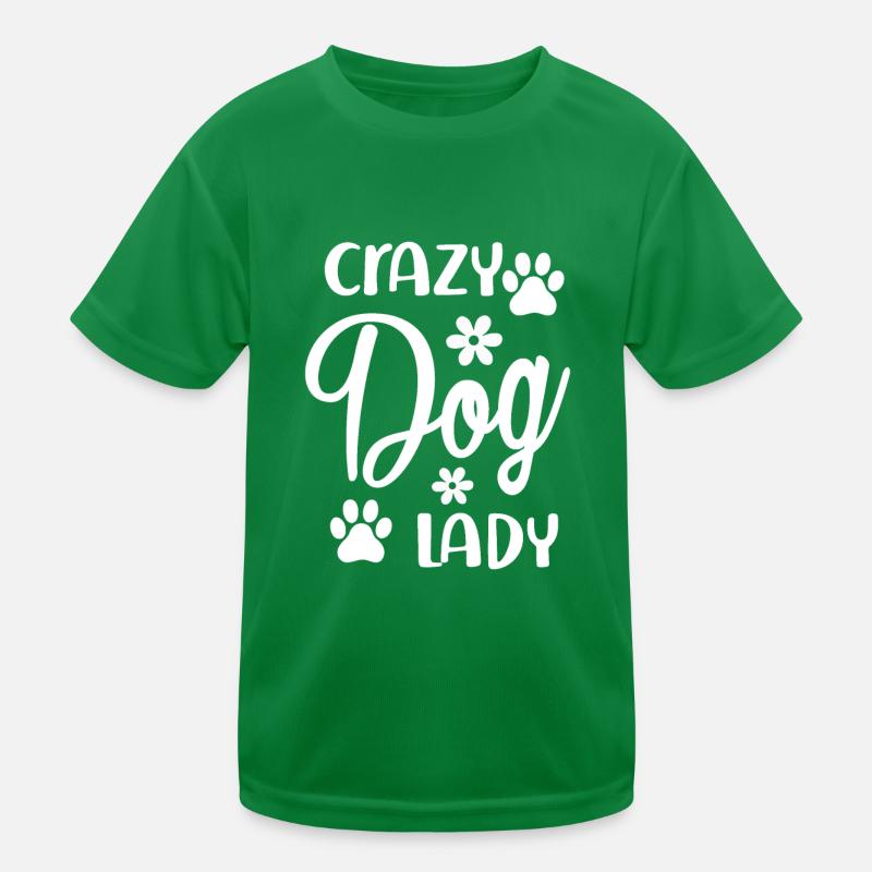 Chienne folle T-shirt sport Enfant