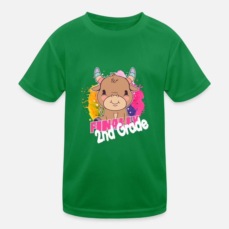 Kader der 2. Klasse, Zweitklässler Kinder Funktions-T-Shirt