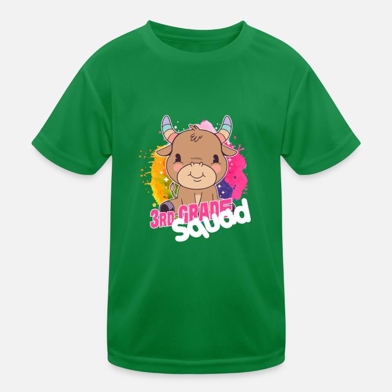 Kader der 3. Klasse - Drittklässler Kinder Funktions-T-Shirt