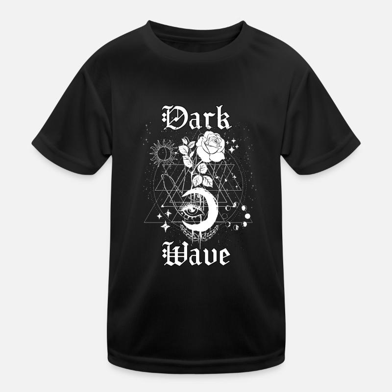 Occult Goth Gothique Punk Grunge T-shirt sport Enfant
