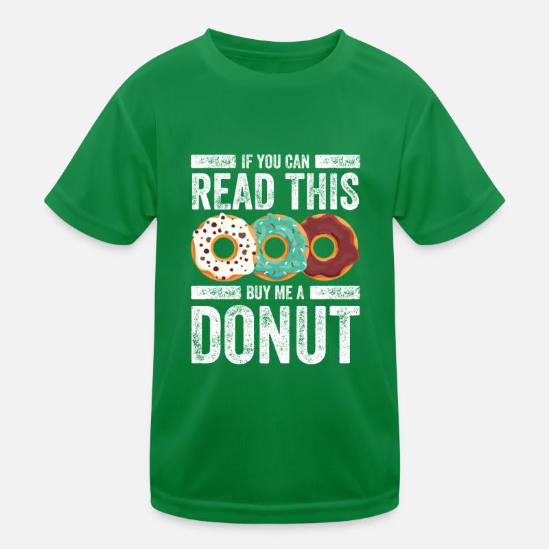 Amateur de beignets T-shirt sport Enfant