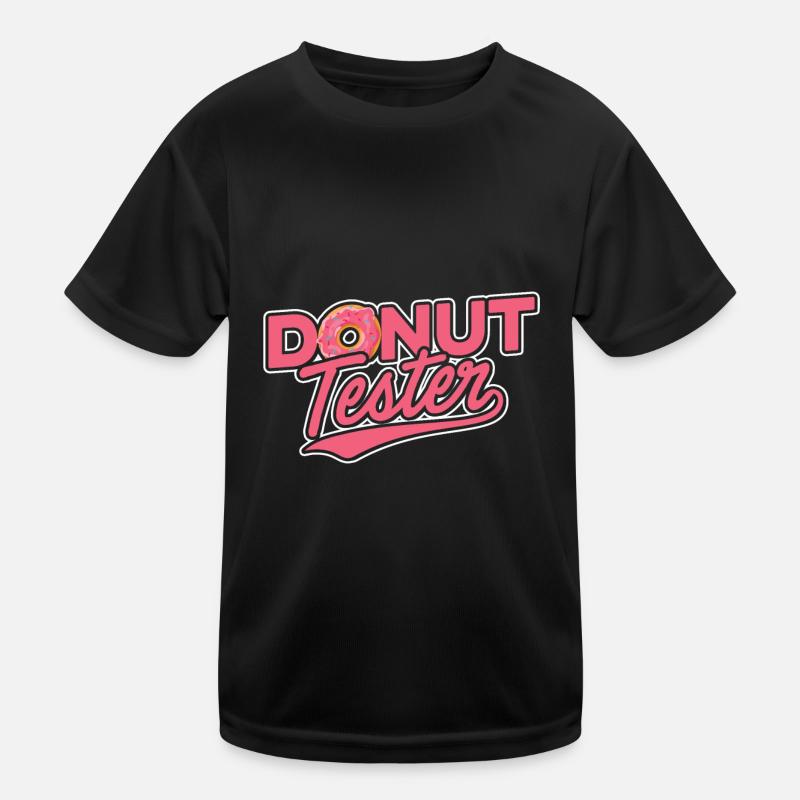 Donut Tester Kinder Funktions-T-Shirt