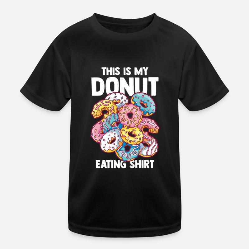 Donut Lover Kinder Funktions-T-Shirt
