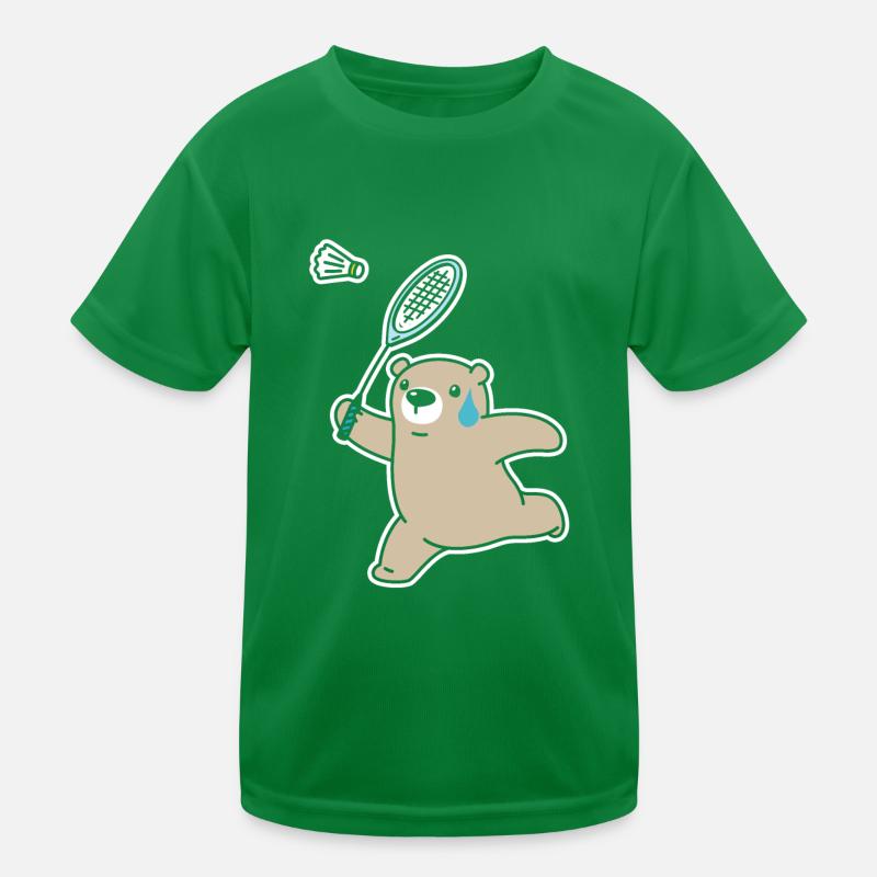 Ours de badminton T-shirt sport Enfant
