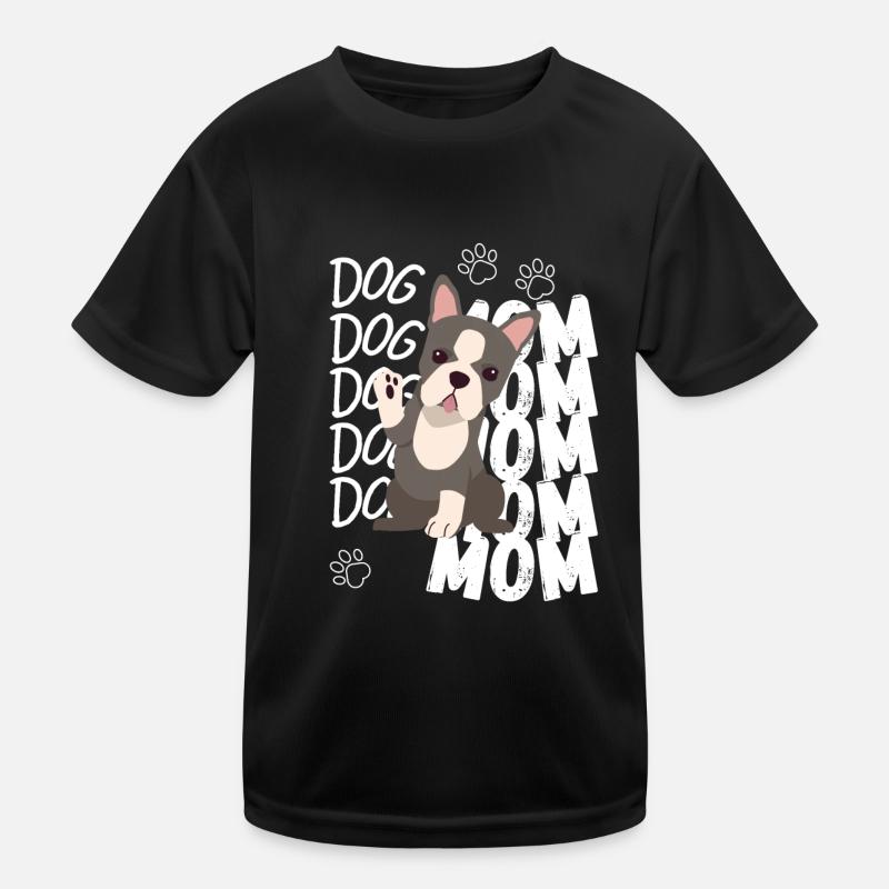 Dogmom Kinder Funktions-T-Shirt
