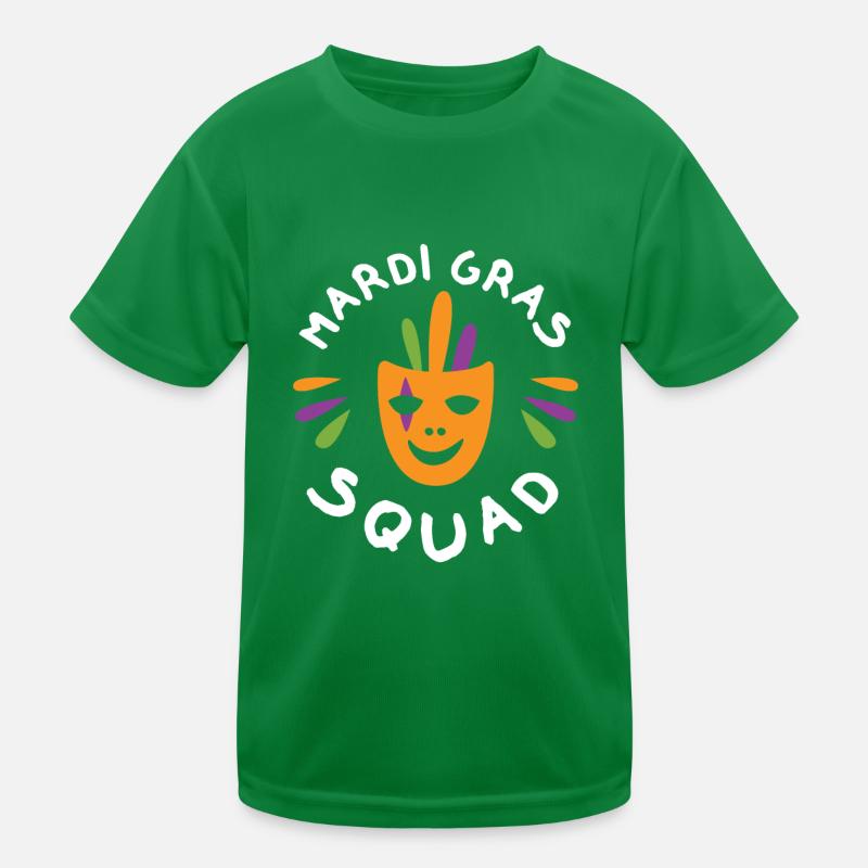 Escouade de Mardi Gras T-shirt sport Enfant
