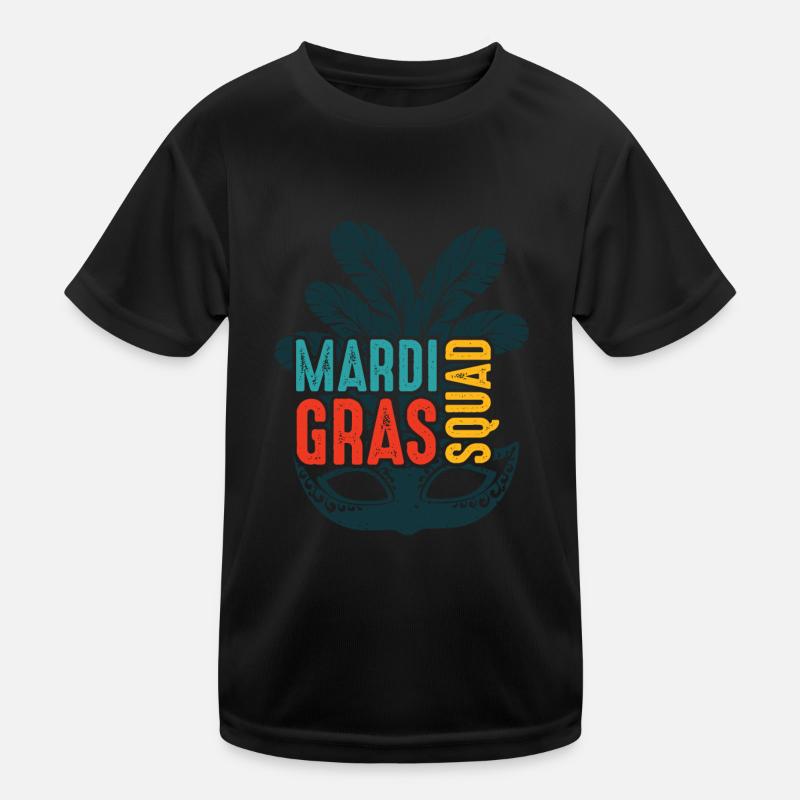 Escouade de Mardi Gras T-shirt sport Enfant
