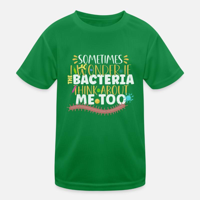 Microbiologist Microbiology Lab Staph Biology Kinder Funktions-T-Shirt