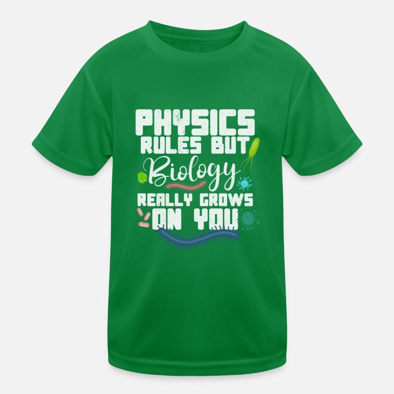 Microbiologist Microbiology Lab Staph Biology Kinder Funktions-T-Shirt