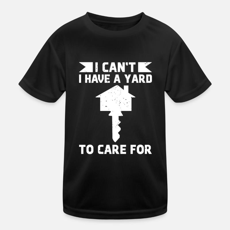 Ich Kann Nicht Ich Muss Auf Den Hof Aufpassen Kinder Funktions-T-Shirt