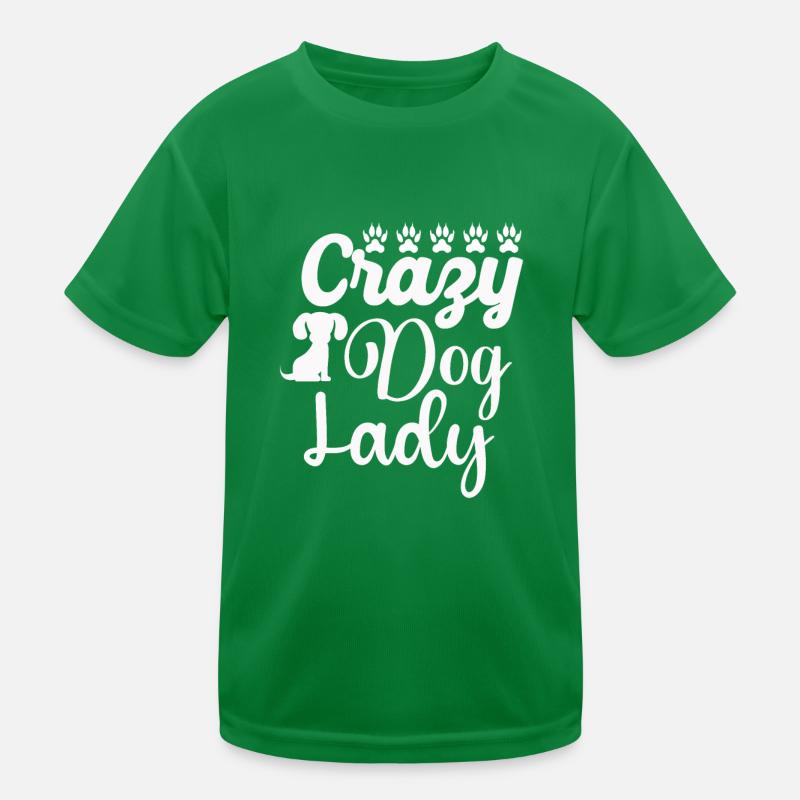 Chienne folle T-shirt sport Enfant