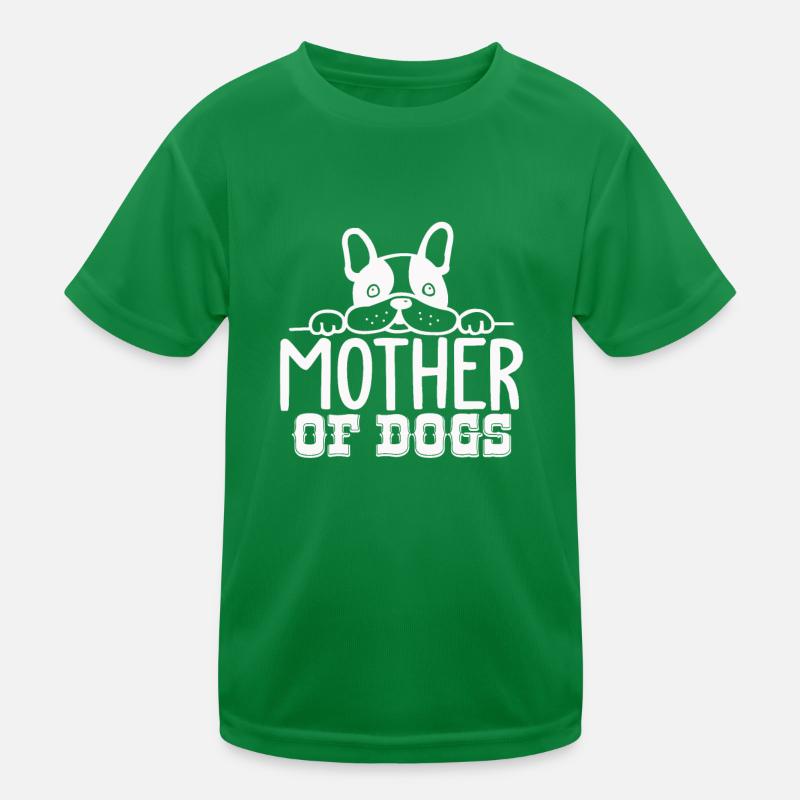 Mutter von Hunden Kinder Funktions-T-Shirt