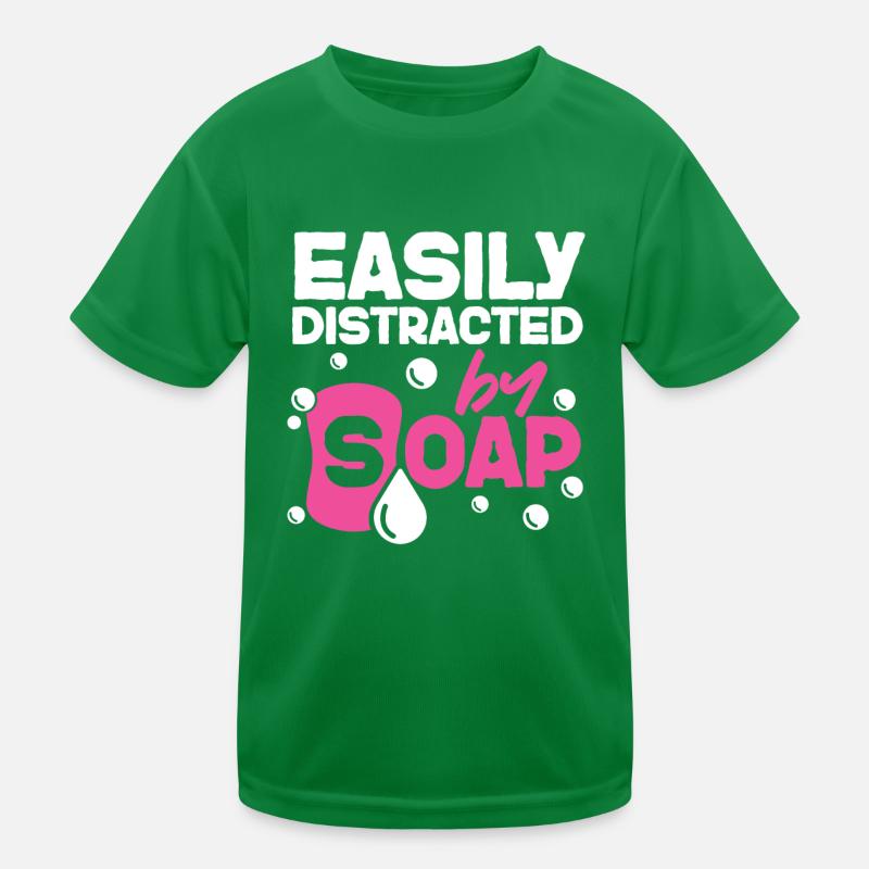 Soap Making Crafting Easily Kinder Funktions-T-Shirt