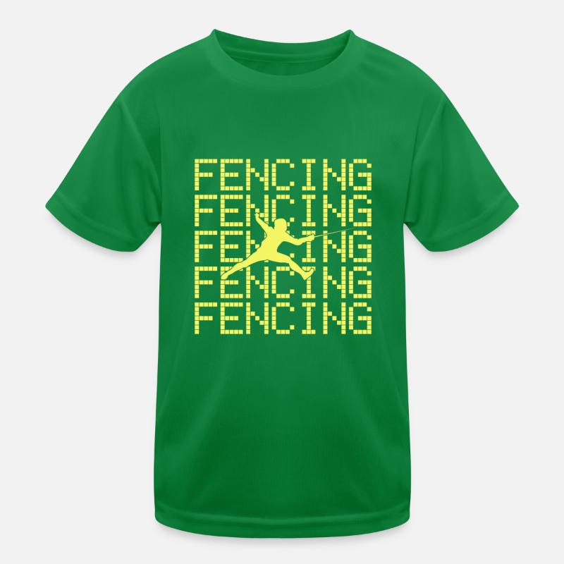 Fechten Kinder Funktions-T-Shirt