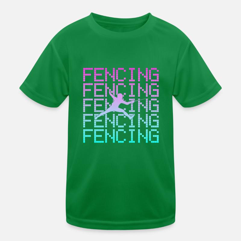 Fechten Kinder Funktions-T-Shirt