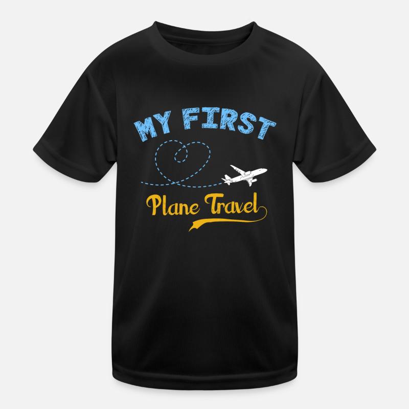 Premier avion, avion T-shirt sport Enfant