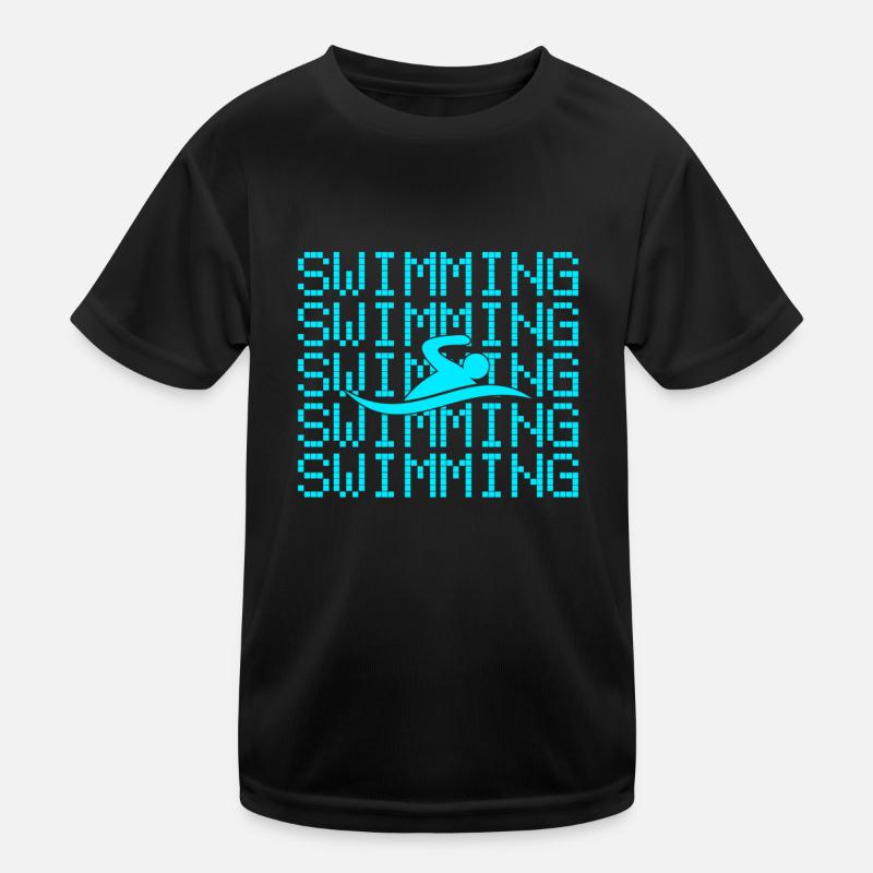 Schwimmen Kinder Funktions-T-Shirt