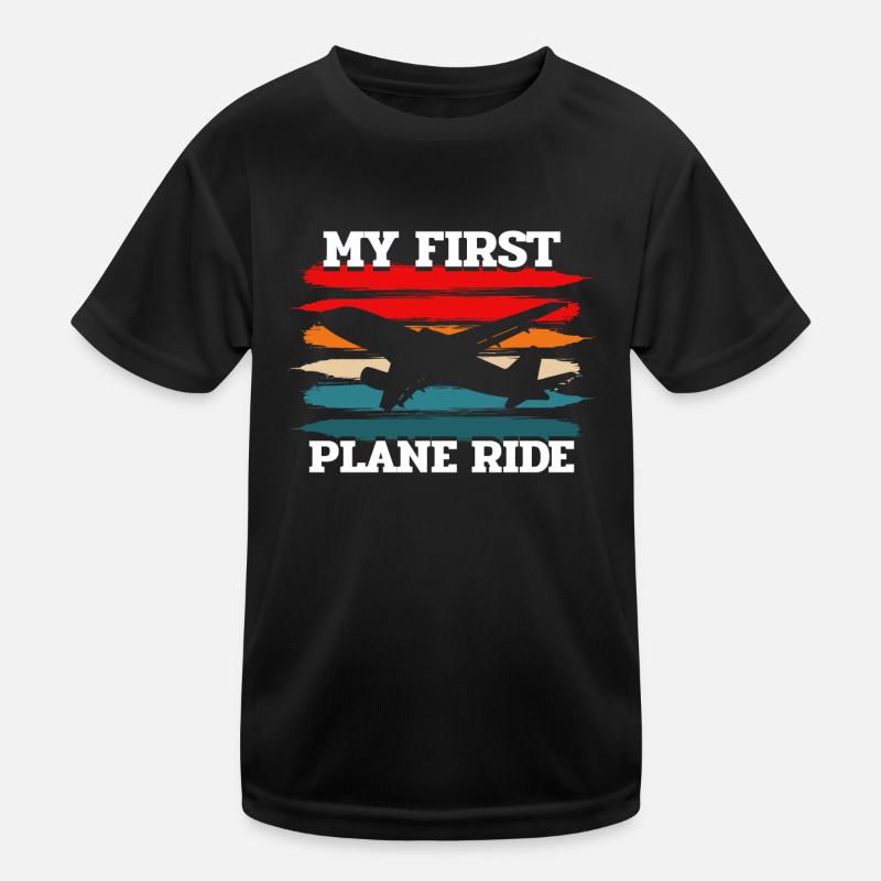 Premier avion, avion T-shirt sport Enfant