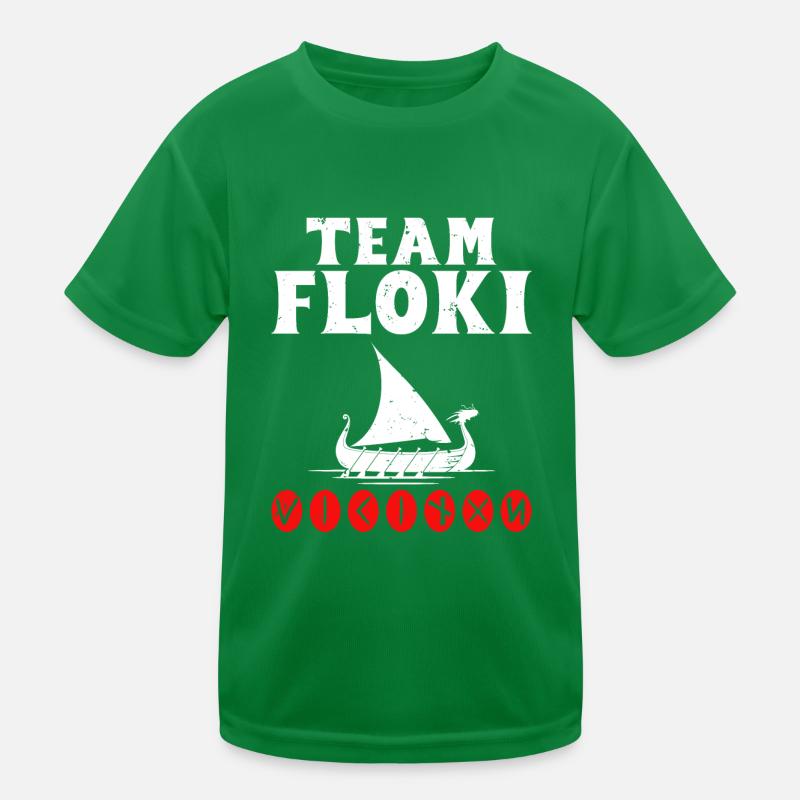 L’équipe Floki des constructeurs navals T-shirt sport Enfant
