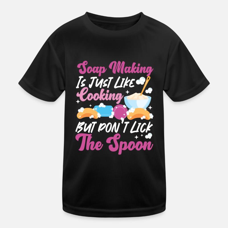 Soap Making Crafting Soap Making Kids Functional T-Shirt