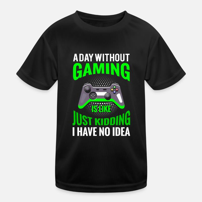 Clothes for gamers -gaming is a lifestyle Kids Functional T-Shirt