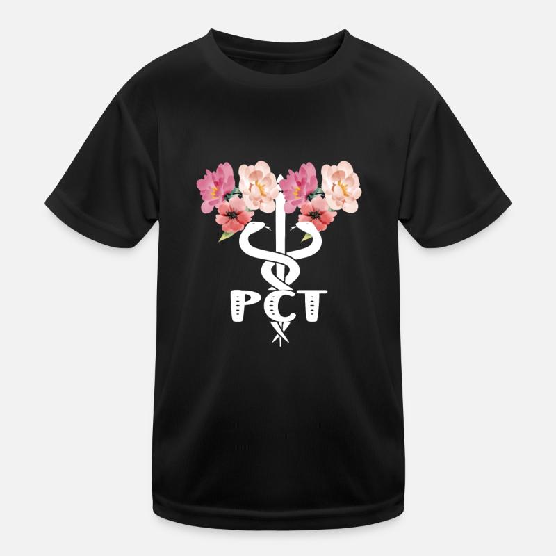Nursing Technician Patient Care Technician PCT Kids Functional T-Shirt