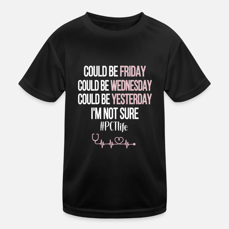 Patient Care Technician PCT Nursing Technician Kids Functional T-Shirt