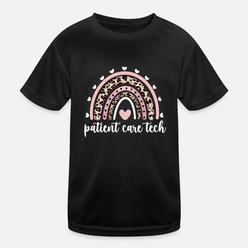 Patient Care Technician PCT Nursing Technician Kids Functional T-Shirt