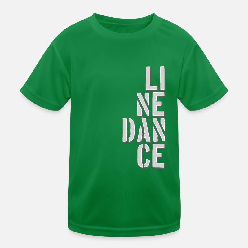 Line Dancing Line Dance Kinder Funktions-T-Shirt